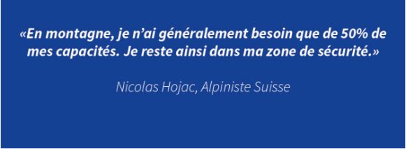 Citation de Nicolas Hojac | Alpiniste suisse