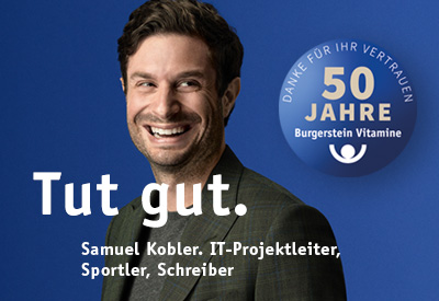 50 Jahre Burgerstein Vitamine - eine Geschichte die gut tut. | Samuel Kobler