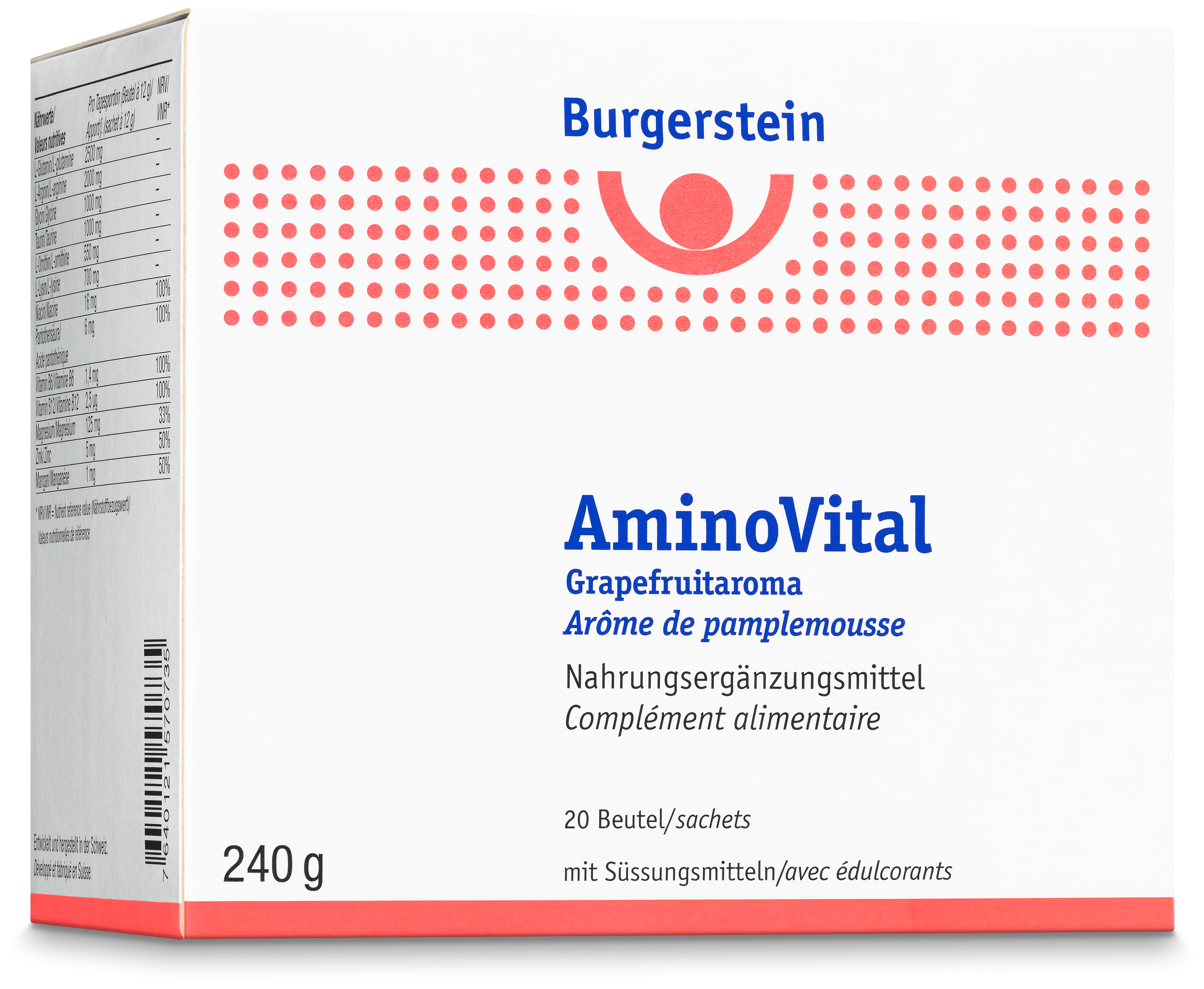 Burgerstein AminoVital » Micronutriments de Burgerstein Vitamine