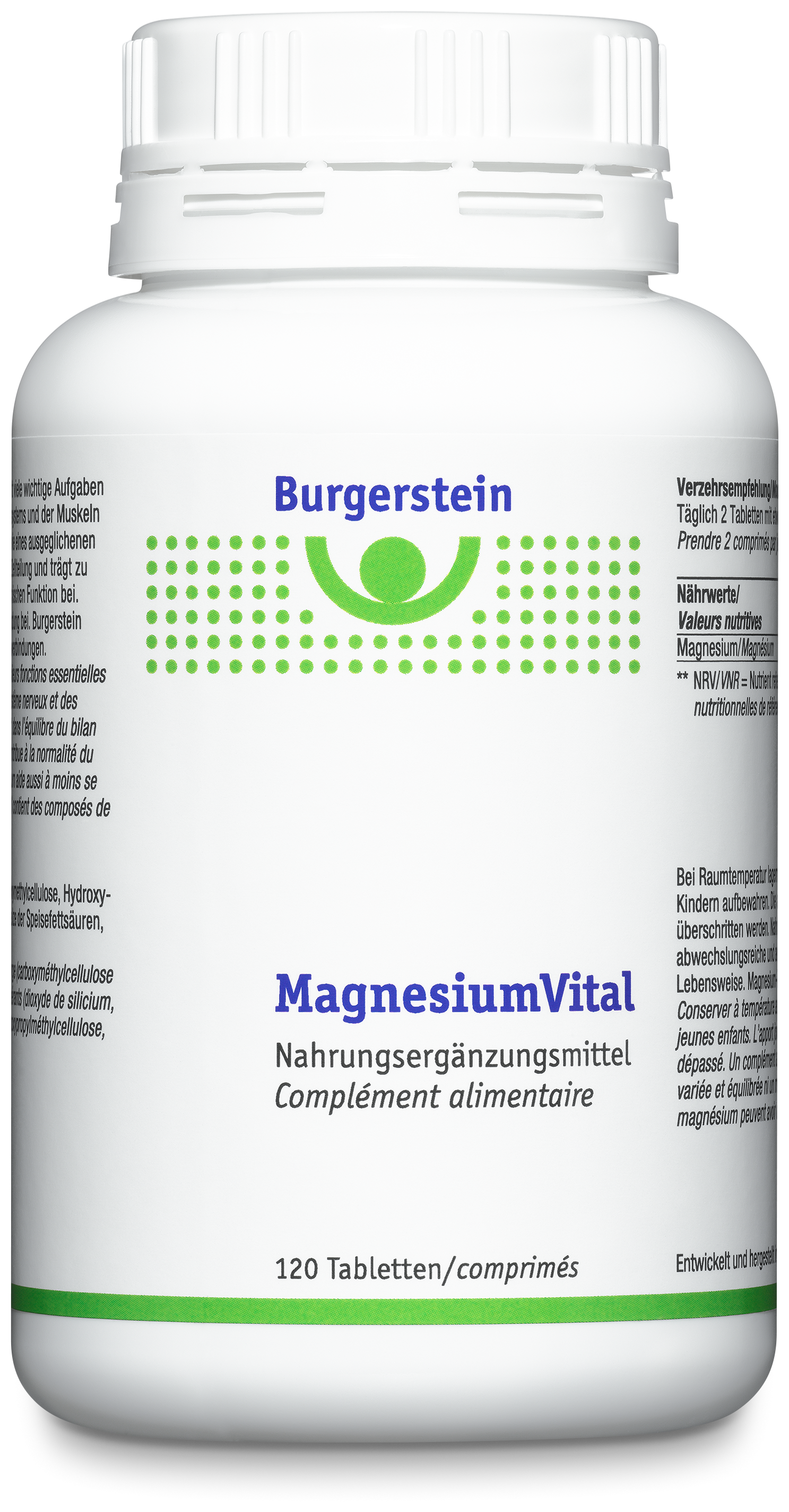 Burgerstein MagnesiumVital » Micronutriments de Burgerstein Vitamine