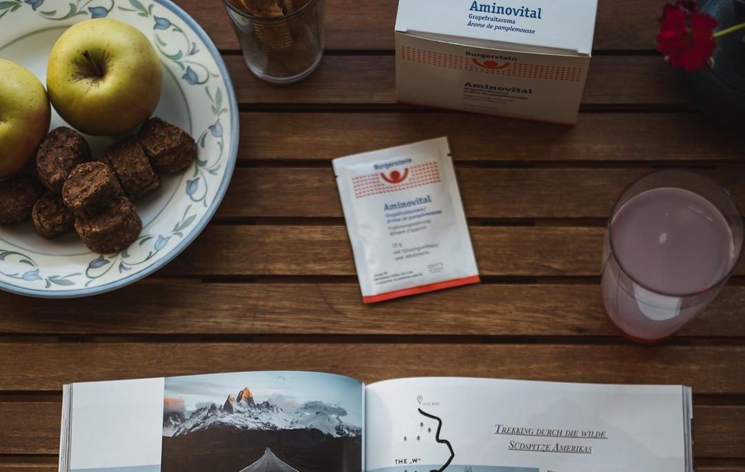 Arbeitsplatz mit AminoVital