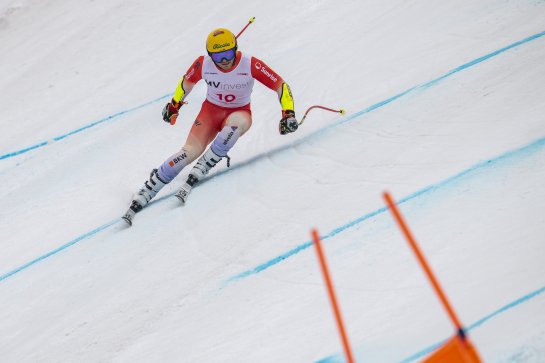 Alessio Miggiano auf der Skipiste