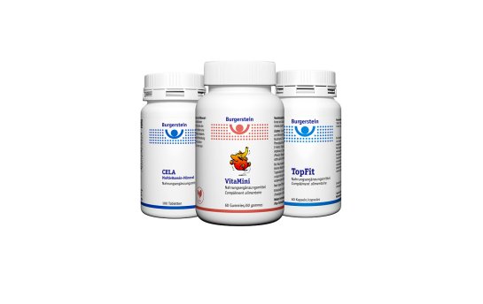 Produits Burgerstein : univers thématique Famille