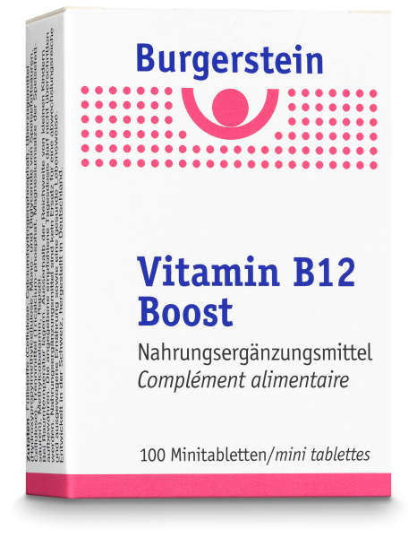 Burgerstein Vitamin B12 Boost » Micronutriments de Burgerstein Vitamine