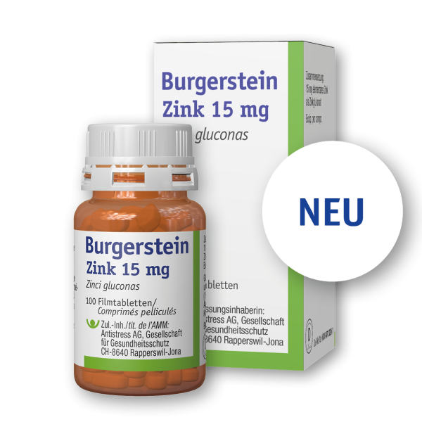 Burgerstein Zink 15 mg