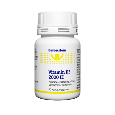 Produktfoto Burgerstein Vitamin D3 2000 IE