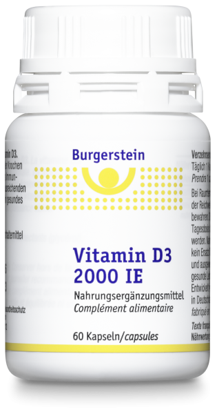 Burgerstein Vitamin D3 2000 IE