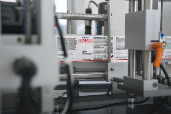 Burgerstein Sport: Good Manufacturing Practice in the Packaging Plant