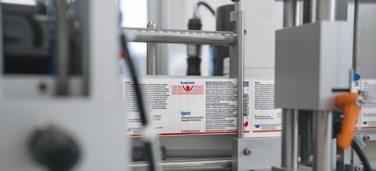 Produktion von Burgerstein Sport