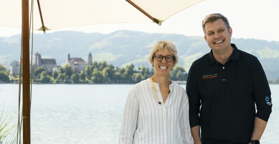 Tanja Zimmermann-Burgerstein und Oliver Heer