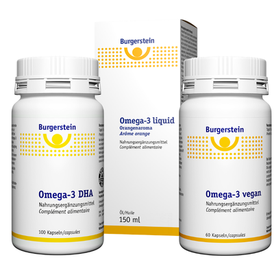 Bild Omega-3 Produkte von Burgerstein