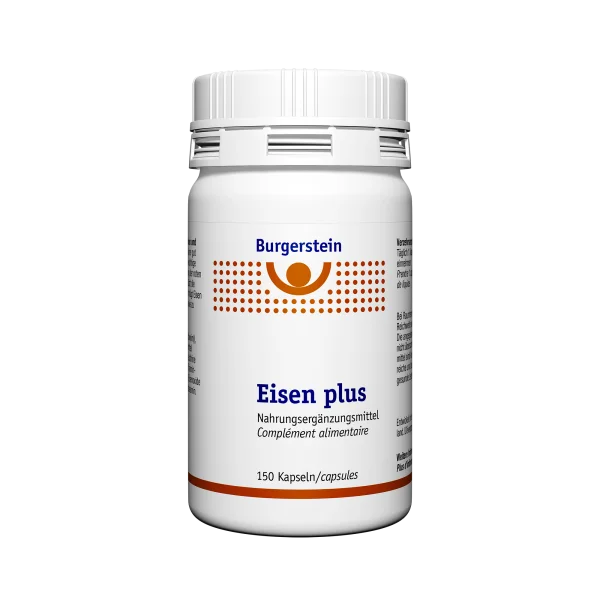 Photo du produit Burgerstein Eisen plus : fer organique associé à d\'autres oligo-éléments