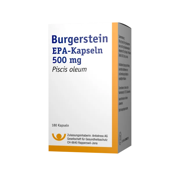 Photo du produit : Médicament Burgerstein EPA, gélules de 500 mg