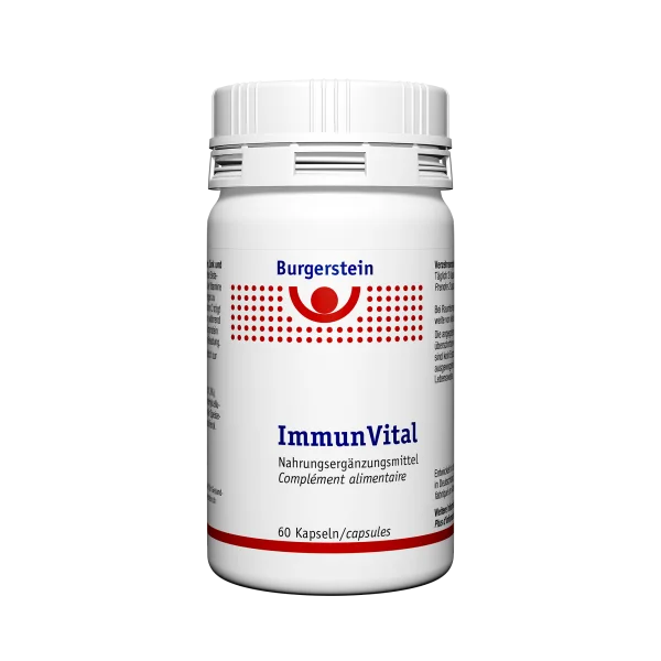 Produktbild Burgerstein ImmunVital Kapseln: Beta-Glucan & Mikronährstoffe für das Immunsystem