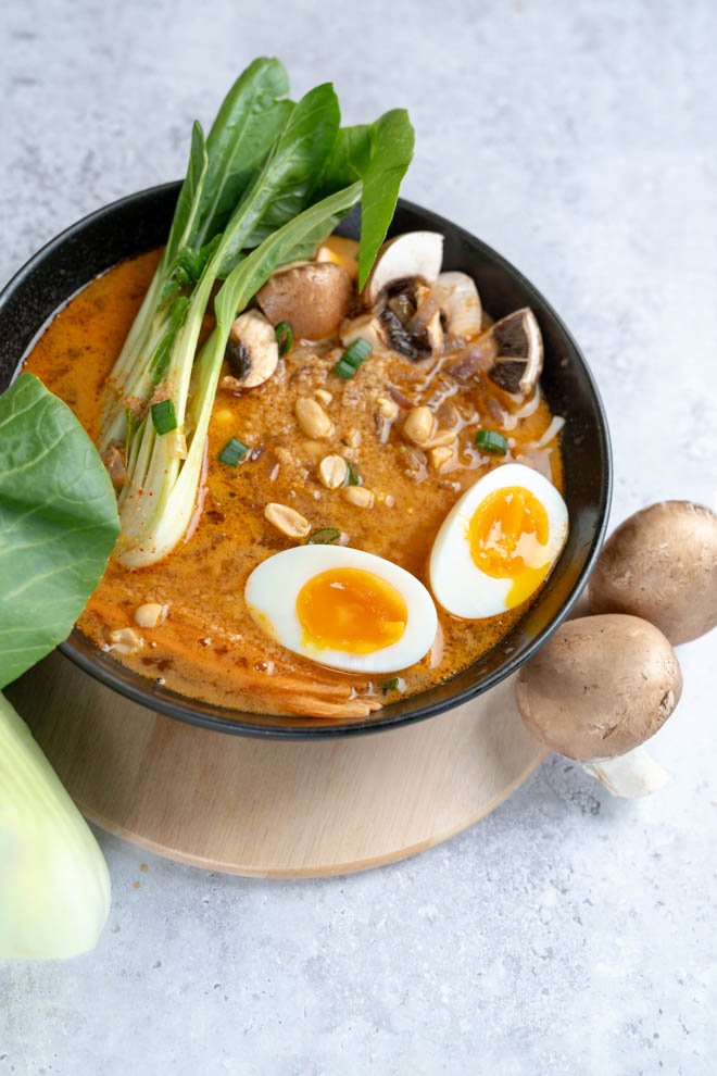 Ramen mit Pak Choi