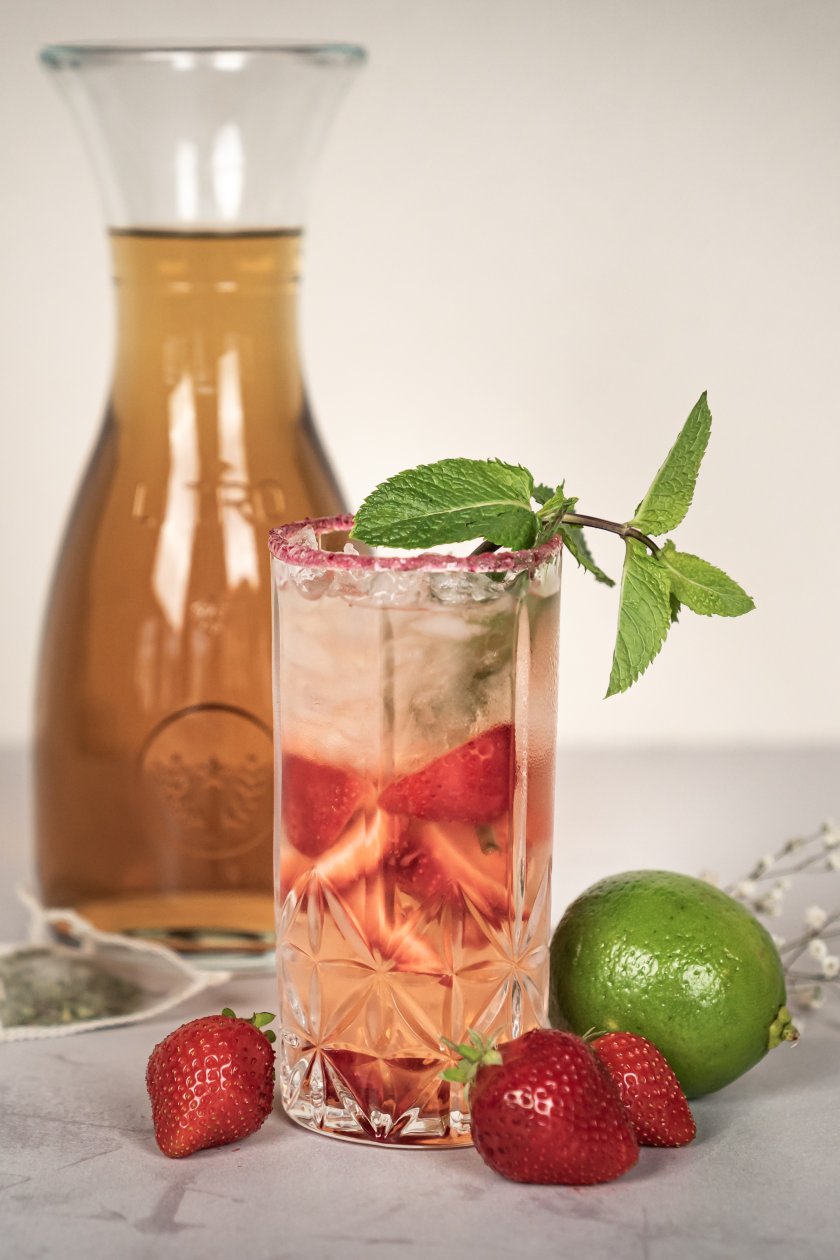 Spritz verveine-fraise