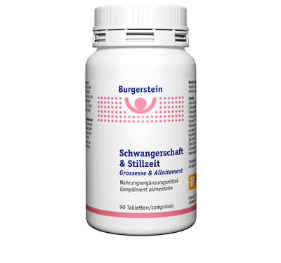Produktbild Burgerstein Schwangerschaft & Stillzeit: Multivitamin für einen guten Start ins Leben