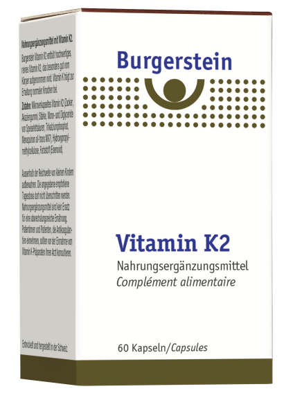 Burgerstein Vitamin K2 » Micronutriments de Burgerstein Vitamine