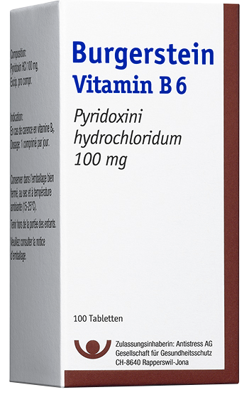 Burgerstein Vitamin B6 100 mg