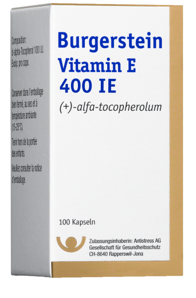Burgerstein Vitamin E 400 I.E.