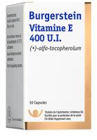Burgerstein Vitamine E 400 U.I. » Micronutriments de Burgerstein Vitamine