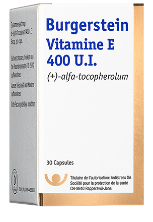 Burgerstein Vitamine E 400 U.I. » Micronutriments de Burgerstein Vitamine